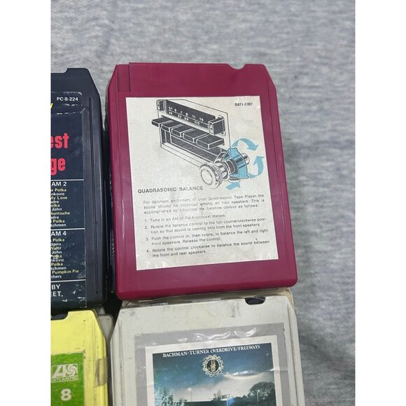 Bachman Turner Overdrive Freeways Lot of 8 Track Stereo Record Album - Picture 6 of 11